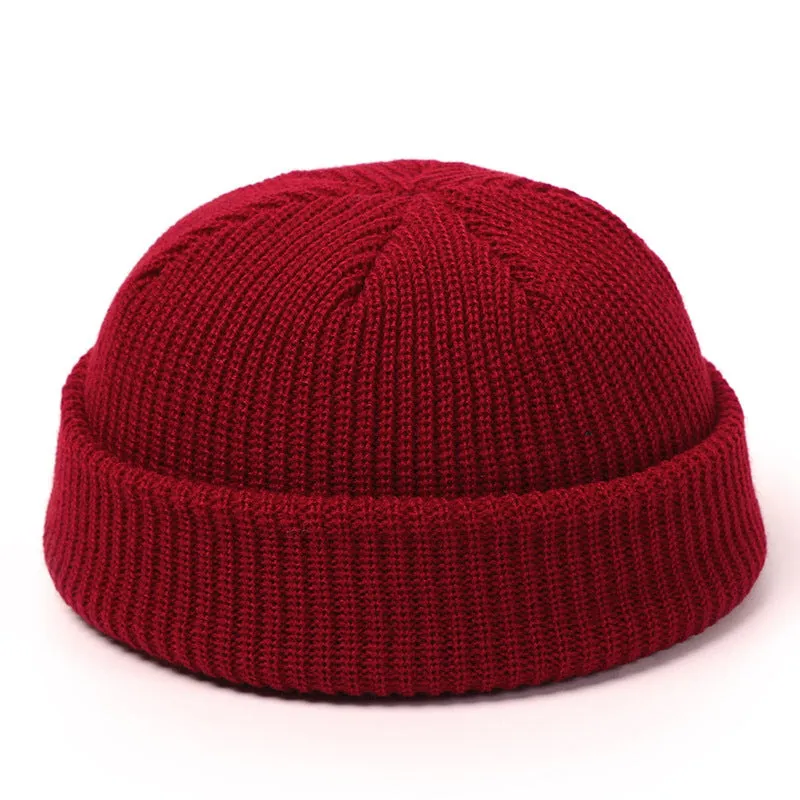 Knitted 100% wool hat in seven colours for events and gifts