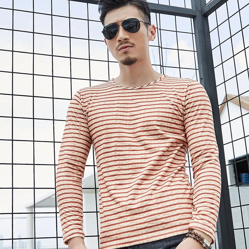 Men's long sleeved T-shirt in youth camouflage design, available in multiple colours and sizes