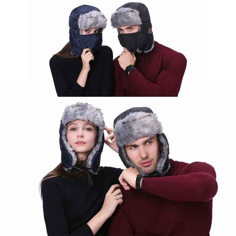 Bluetooth bomber hat in black with acrylic and plush fabric, showing built-in audio controls