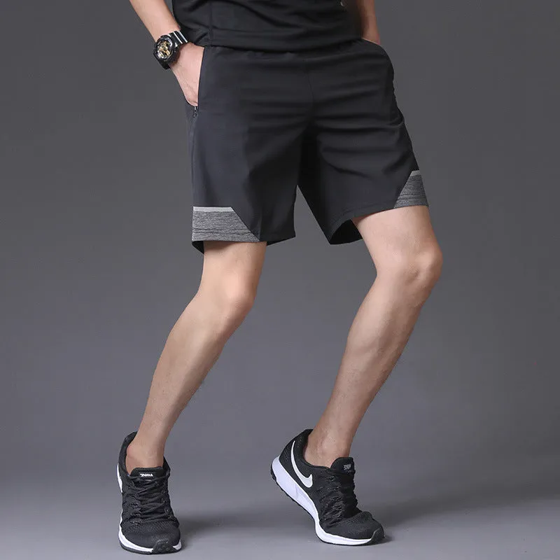 Men's sports shorts in 100% polyester fibre, available in multiple sizes and colours for casual and active wear.