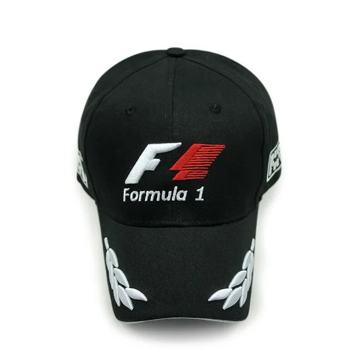 Black canvas baseball cap with embroidery and adjustable closure on a neutral background