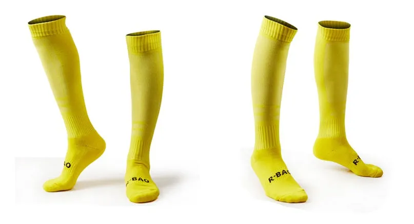Cotton jacquard sports socks in multiple colours, thicker and absorbent, size L39-43 for adult football use