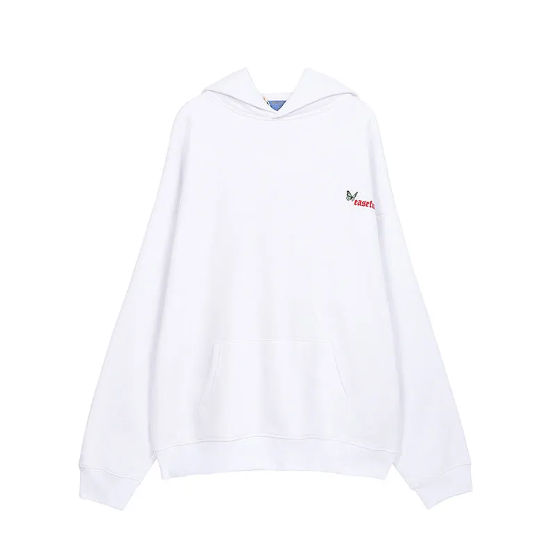 Cactus unisex 65% cotton hoodie in Black for casual leisure wear front view