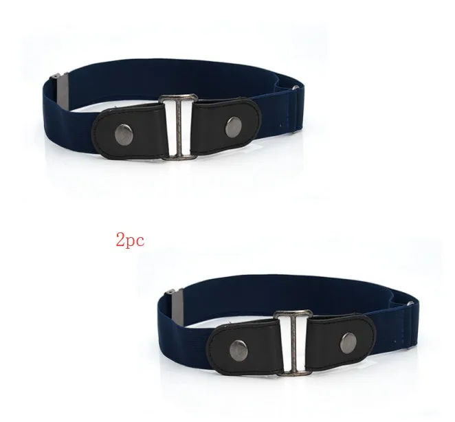 Imitation leather belt with square alloy buckle and car suture stitching on neutral background