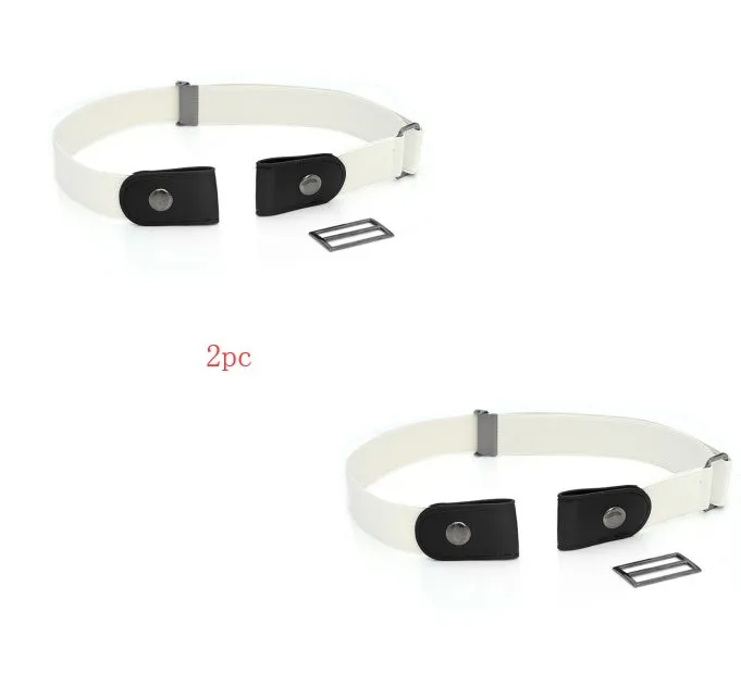 Imitation leather belt with square alloy buckle and car suture stitching on neutral background