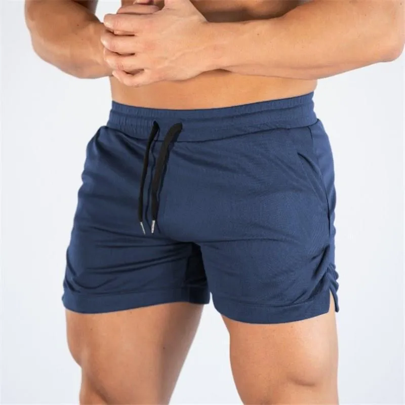 Men's stretch polyester swimsuit in slim fit, available in multiple colours for sports and leisure