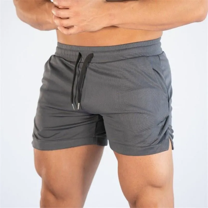 Men's stretch polyester swimsuit in slim fit, available in multiple colours for sports and leisure