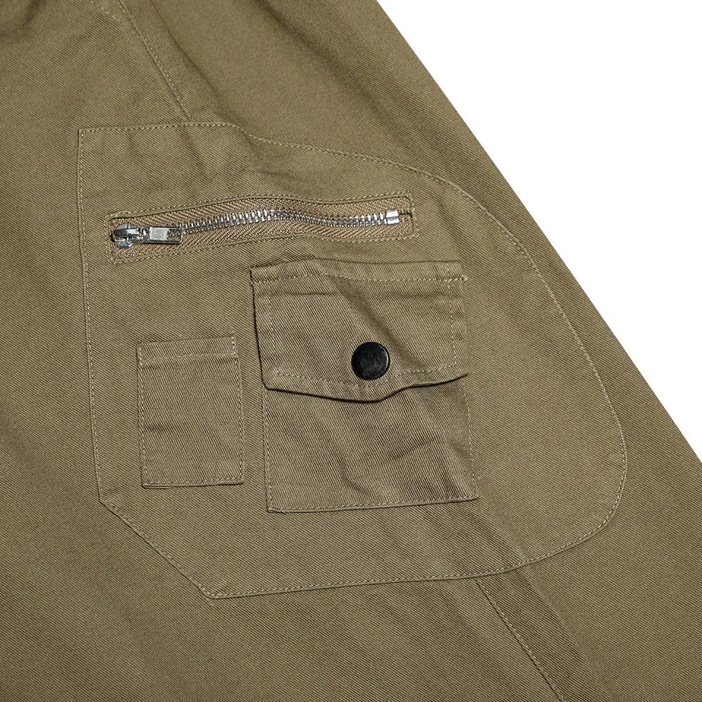 Men's casual cotton trousers in solid black colour, leisurewear for youth, front view