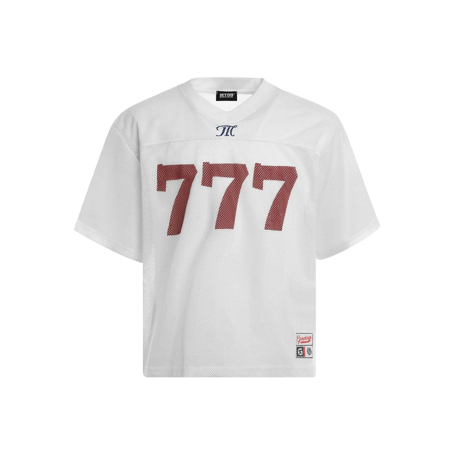Loose fit retro style summer T-shirt in black, white, purple, or orange.