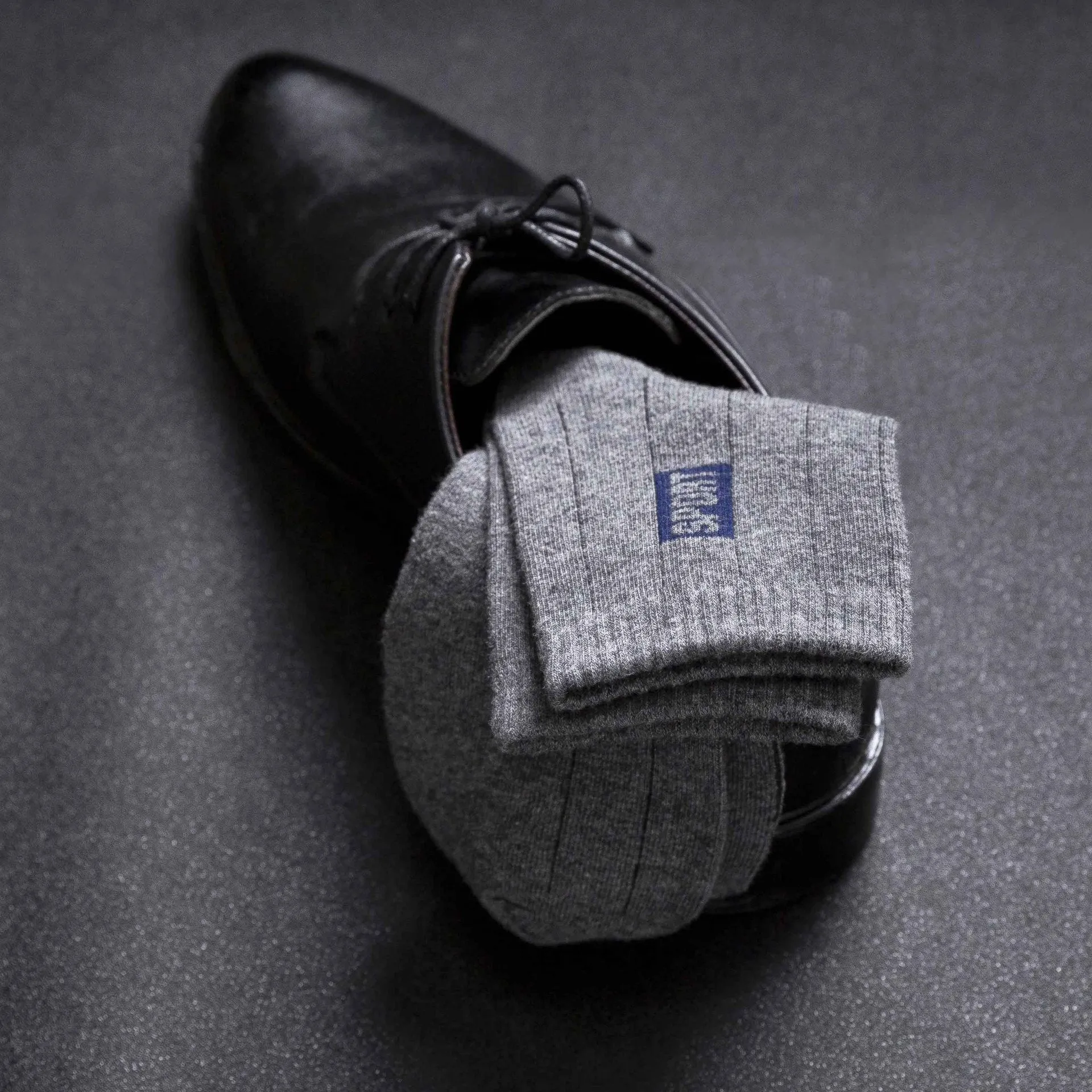 Breathable 5-pair men's cotton mid-tube socks set in SPORT tube stripe pattern