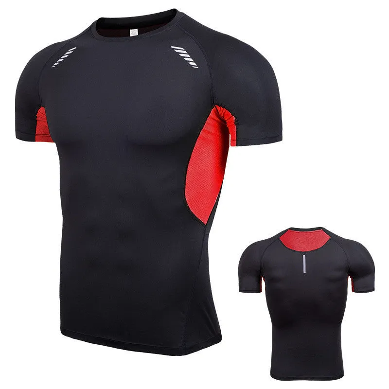 Training fat man sportswear top in 5XL 6XL polyester blend fabric black colour