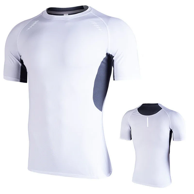 Training fat man sportswear top in 5XL 6XL polyester blend fabric black colour