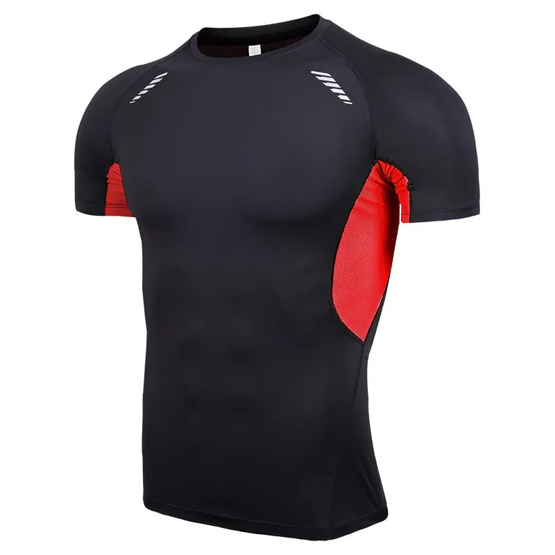 Training fat man sportswear top in 5XL 6XL polyester blend fabric black colour