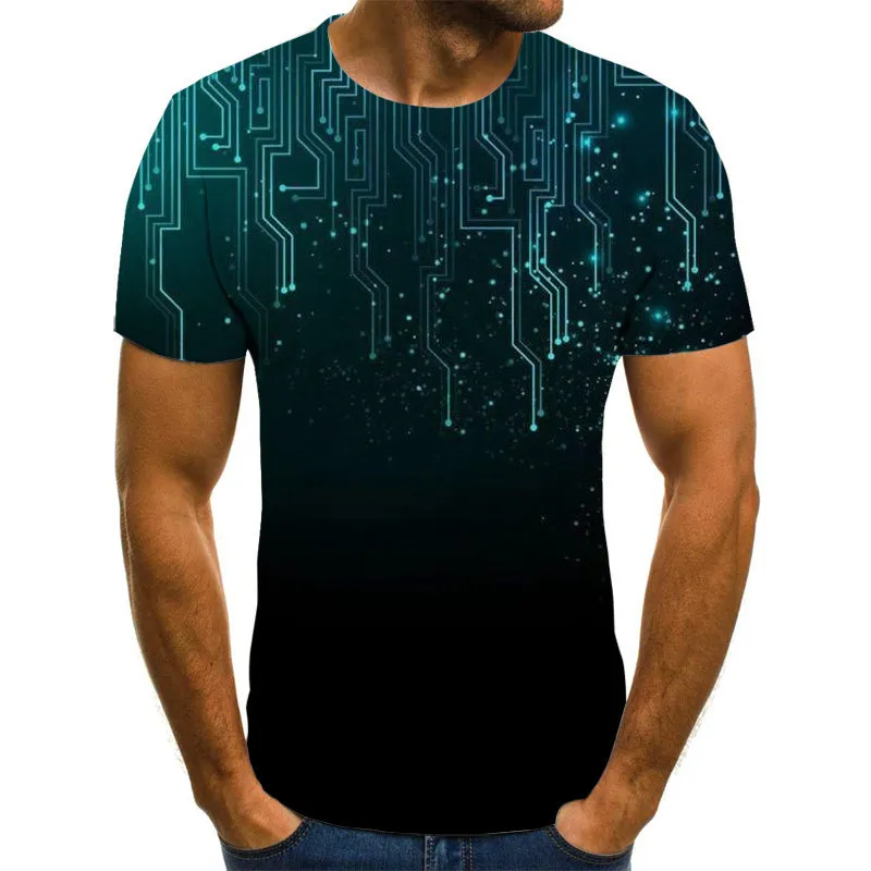 Light purple casual men's t-shirt short sleeve cloth fabric front view