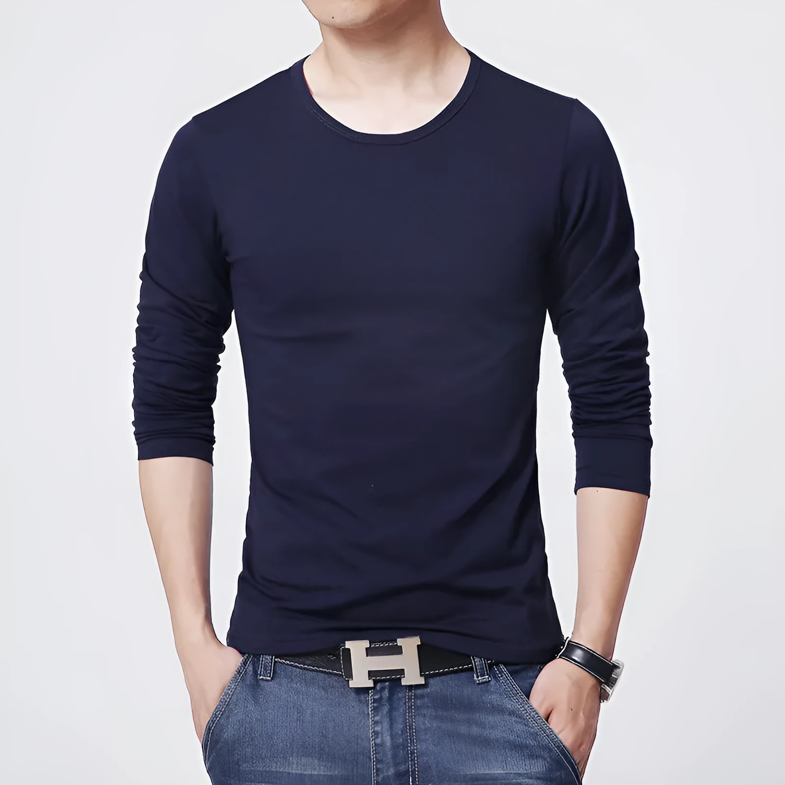 Casual linen stripe sleeveless vest for men, loose fit, solid colour base shirt, available in black and grey