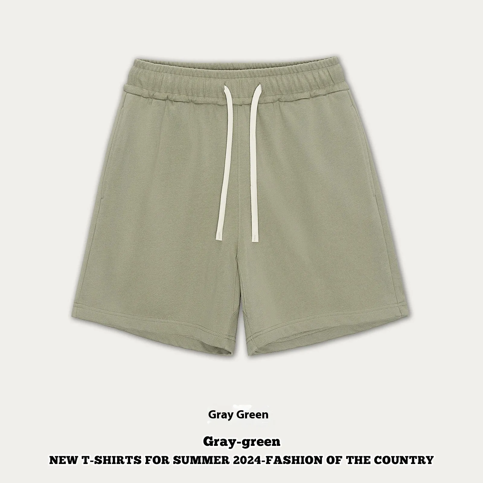 Casual cotton denim shorts for babies and toddlers in loose fit with multiple colour options