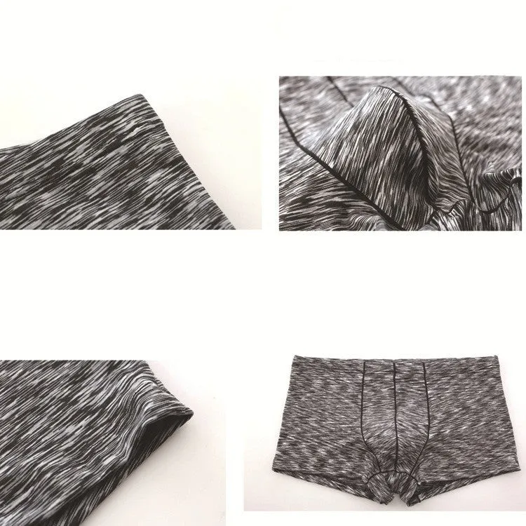 Cotton boxer shorts for men in slim fit, available in black, grey, blue, pink, and green, sizes M to XXL