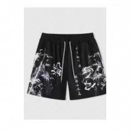 Men's loose fit acetate summer shorts available in multiple colours and sizes from S to 6XL