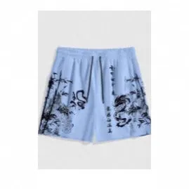Men's loose fit acetate summer shorts available in multiple colours and sizes from S to 6XL