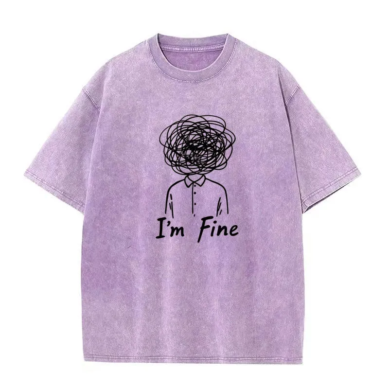 Pure cotton retro washed short sleeve pullover t-shirt for men, solid colour, available in multiple colours and sizes S to 5XL.