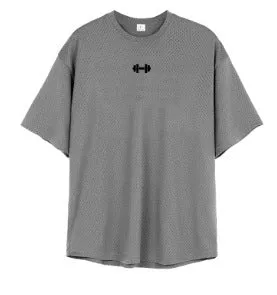 Men's new printed all-matching loose T-shirt in polyester, available in colours CT6377 to CT6380, sizes XXS to 6XL