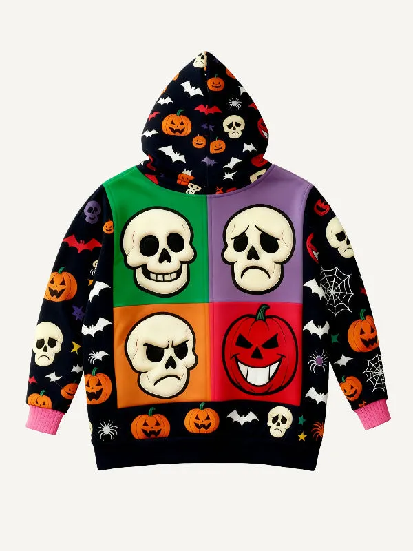 Fashion casual printed polyester sweater for women, available in multiple sizes from XS to 3XL