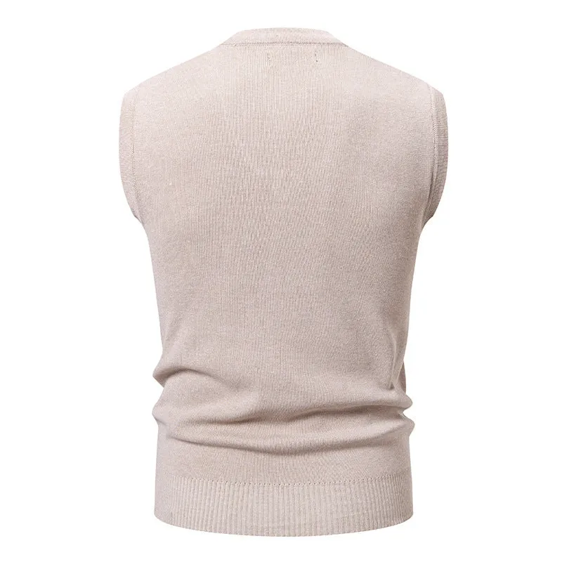 Men's plaid pullover leisure sweater in modal-spandex, loose fit, available in gray black khaki blue navy blue brown