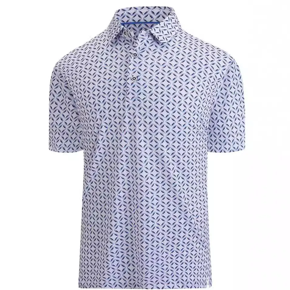 Men's 3D printed short sleeve t-shirt in Japanese retro style with zipper details on mesh fabric.