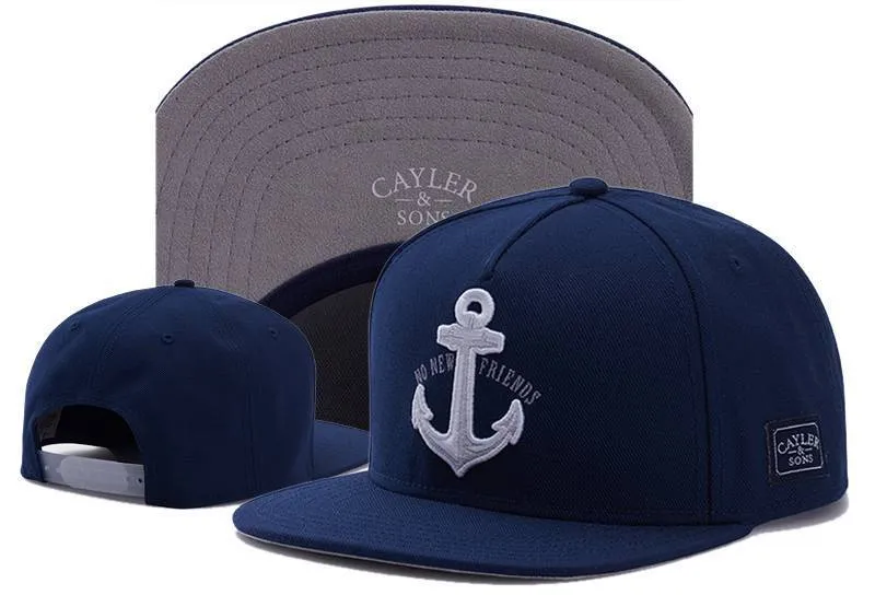 Cotton snapback baseball cap with adjustable back, black colour, side view