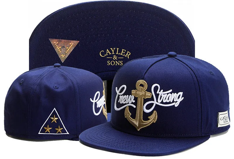 Cotton snapback baseball cap with adjustable back, black colour, side view