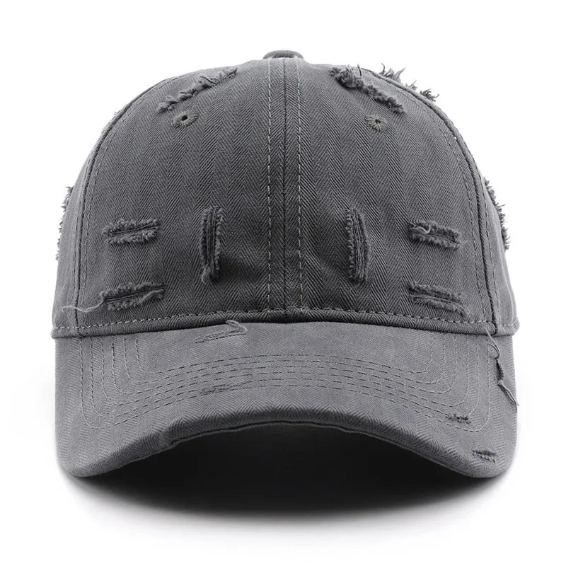 Cotton dome crown baseball hat for women with sun protection, available in multiple colours