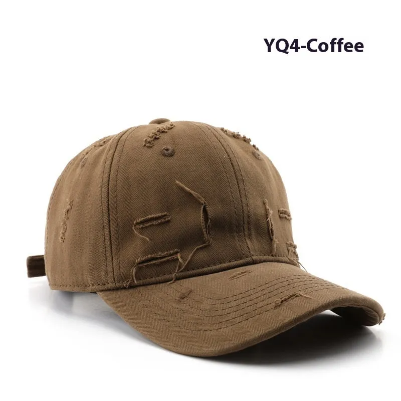 Cotton dome crown baseball hat for women with sun protection, available in multiple colours