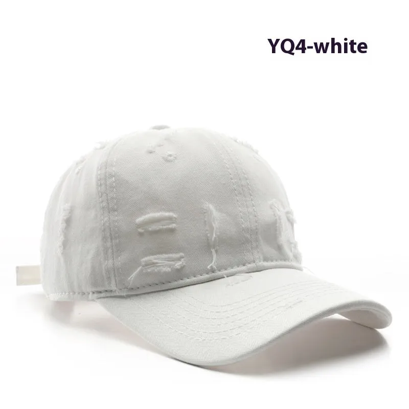Cotton dome crown baseball hat for women with sun protection, available in multiple colours