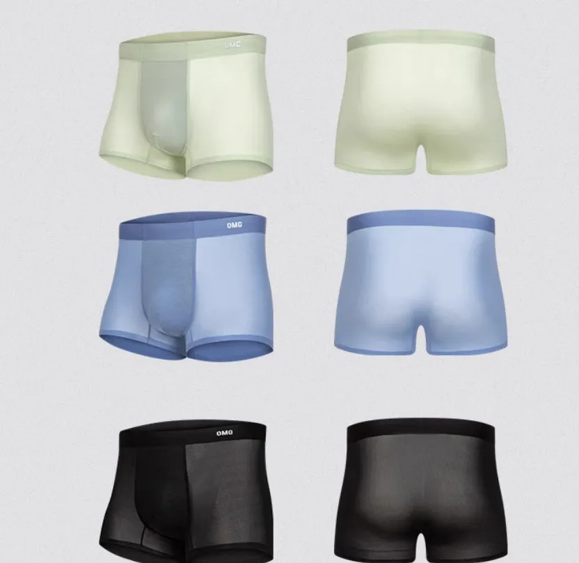 Men's seamless lightweight fitness shorts in blue, shown flat to highlight the absence of seams.
