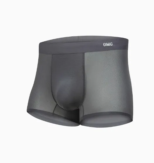 Men's seamless lightweight fitness shorts in blue, shown flat to highlight the absence of seams.