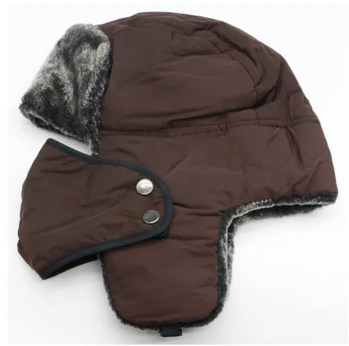 Winter Lei Feng hat in cotton with dome shape no brim available in grey black navy blue and coffee colours