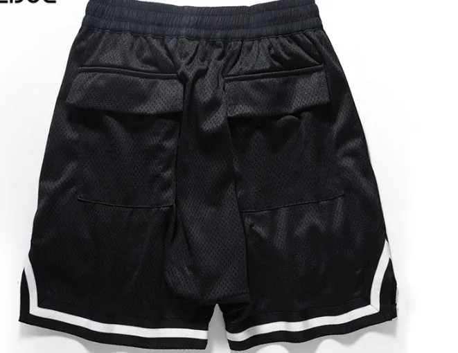 Men's loose fit zipper shorts in gold or silver? actual colour shown is one of six options