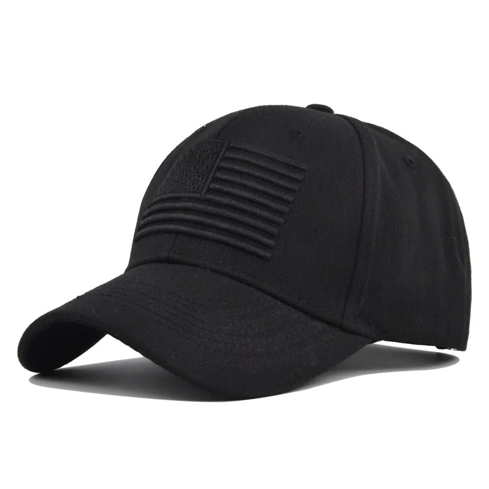 Cotton stereo embroidered peaked cap hard top dome crown sun hat with 7.5cm brim adjustable 54-60cm