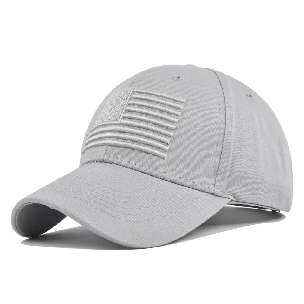 Cotton stereo embroidered peaked cap hard top dome crown sun hat with 7.5cm brim adjustable 54-60cm
