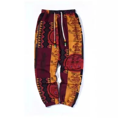 Casual summer men's sports pants low waist straight leg spandex blend in multiple colours