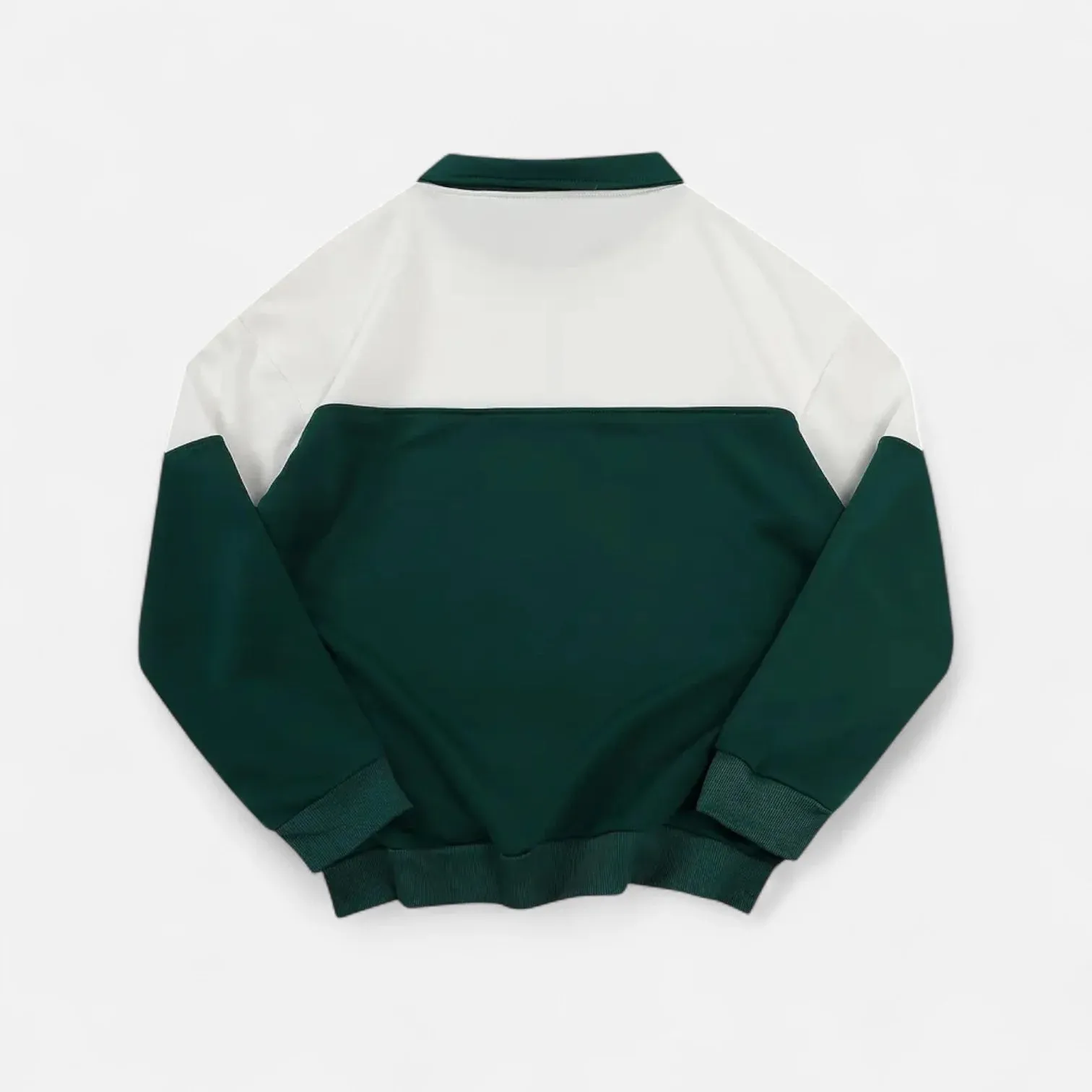 3D digital print stand collar pullover sweater in autumn winter colours long sleeve polyester fibre