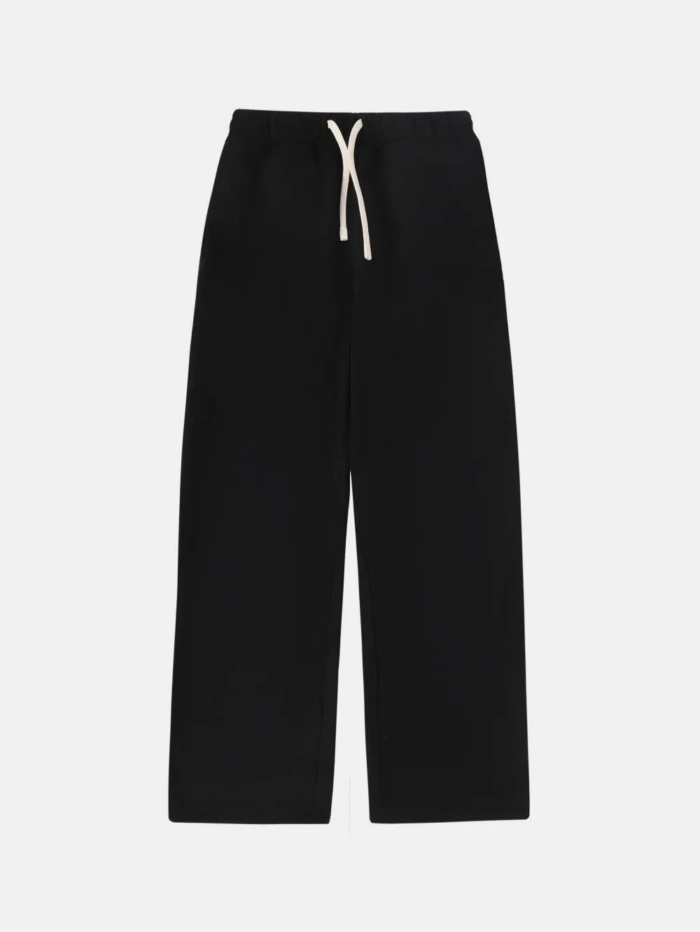 Men's loose fit fleece-lined sweatpants with elastic drawstring waistband in multiple colour options