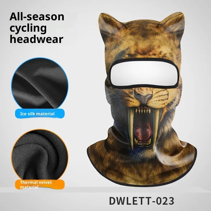 Sun protection quick-drying motorcycle hood in polyester - dustproof sunshade for outdoor riding