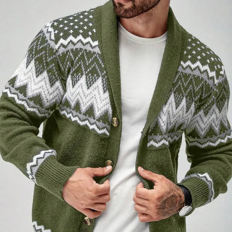Women's solid colour long-sleeved knitted cardigan coat sweater in polyester blend, jacquard craft, casual spring autumn style