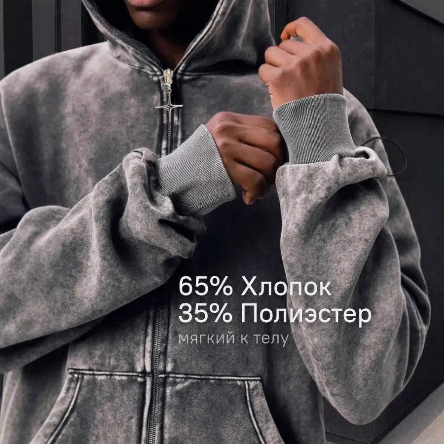 European and American men's loose hoodie pullover set with hood, long sleeves, and matching pants in a casual style