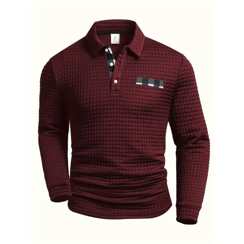 Men's loose-fit modal knitwear top in black with relaxed cut, available in multiple colours and sizes