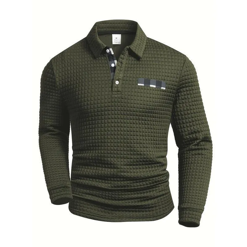 Men's loose-fit modal knitwear top in black with relaxed cut, available in multiple colours and sizes