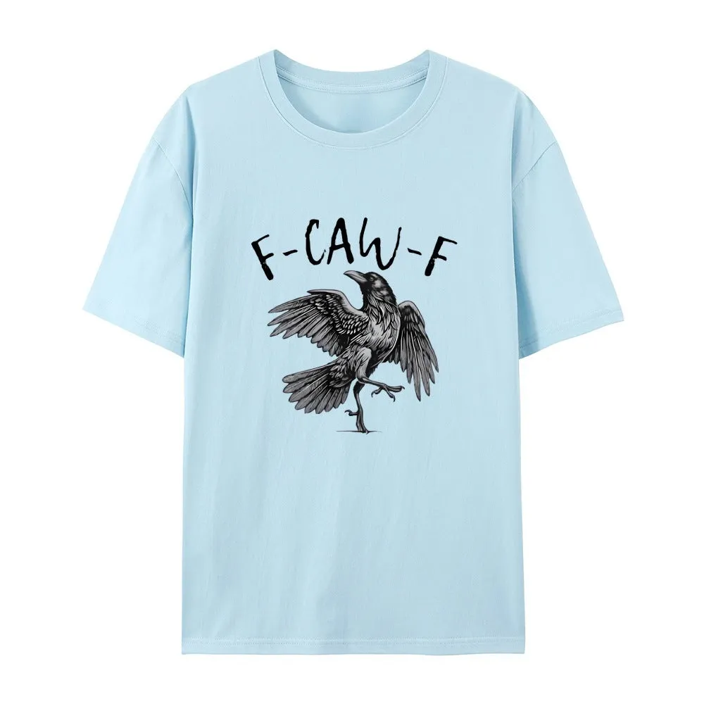 Sports pure cotton t-shirt for men and women with letters pattern, available in various colours including khaki and light blue
