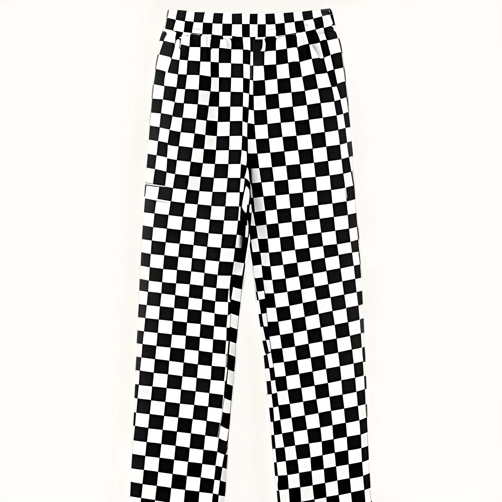 Wild Trend avant-garde polyester trousers in a single style shown on a model, available from size S to 5XL