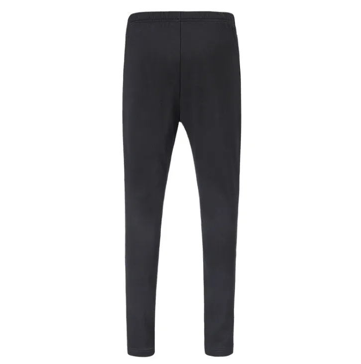 USB heated outdoor hiking winter sport thermal trousers for men, black cotton, three-speed heating control
